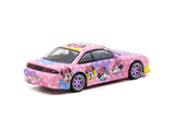 (Pre-Order) 1:64 Disney - Minnie Mouse -- Nissan Silvia S14 VERTEX -- Tarmac Works