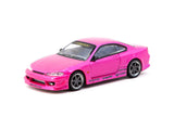 1:64 Nissan Silvia (S15) VERTEX -- Pink Metallic -- Tarmac Works