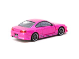 1:64 Nissan Silvia (S15) VERTEX -- Pink Metallic -- Tarmac Works