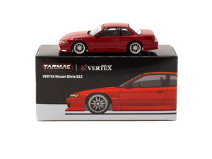 1:64 Nissan S13 Silvia VERTEX -- Red -- Tarmac Works