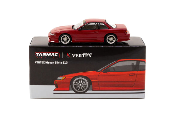 1:64 Nissan S13 Silvia VERTEX -- Red -- Tarmac Works