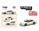 1:64 Nissan S13 Silvia VERTEX -- White/Gold -- Tarmac Works