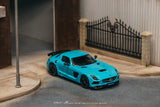 (Pre-Order) 1:64 Mercedes-Benz SLS AMG Coupé Black Series -- Matte Blue -- Tarmac Works