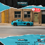(Pre-Order) 1:64 Mercedes-Benz SLS AMG Coupé Black Series -- Matte Blue -- Tarmac Works