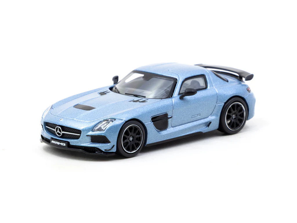 1:64 Mercedes-Benz SLS AMG Coupé Black Series -- Matte Blue -- Tarmac