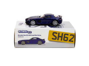 1:64 Mercedes-Benz SLS AMG Coupe Black Series -- Navy SHMEE150 -- Tarmac Works