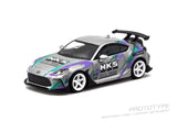 (Pre-Order) 1:64 Toyota GR86 -- HKS Grey -- Tarmac Works