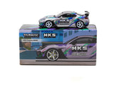 1:64 Toyota GR86 w/Oil Can -- HKS Grey -- Tarmac Works