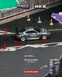 (Pre-Order) 1:64 Toyota GR86 -- HKS Grey -- Tarmac Works