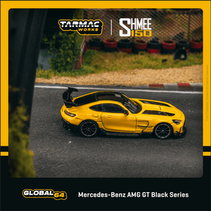 (Pre-Order) 1:64 Mercedes-Benz AMG GT Black Series -- Yellow Shmee150 -- Tarmac Works