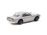 1:64 Nissan Skyline 2000 GT-R (KPGC10) -- Silver w/Grey Wheels -- Tarmac Works