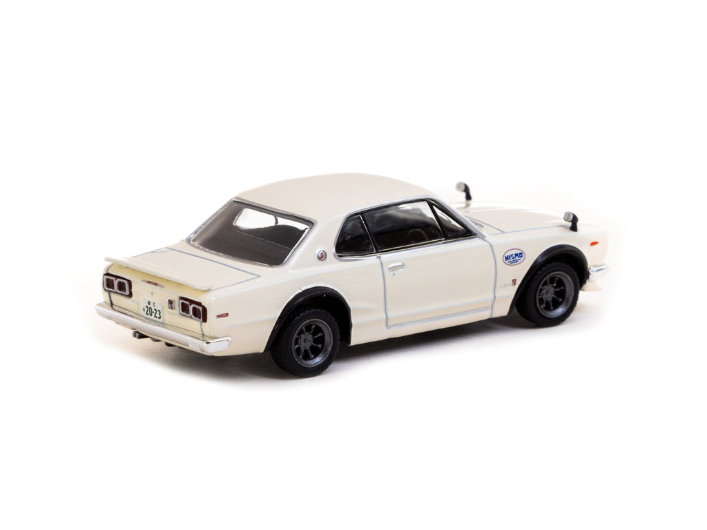 1:64 Nissan Skyline 2000 GT-R (KPGC10) -- Ivory White -- Tarmac Works