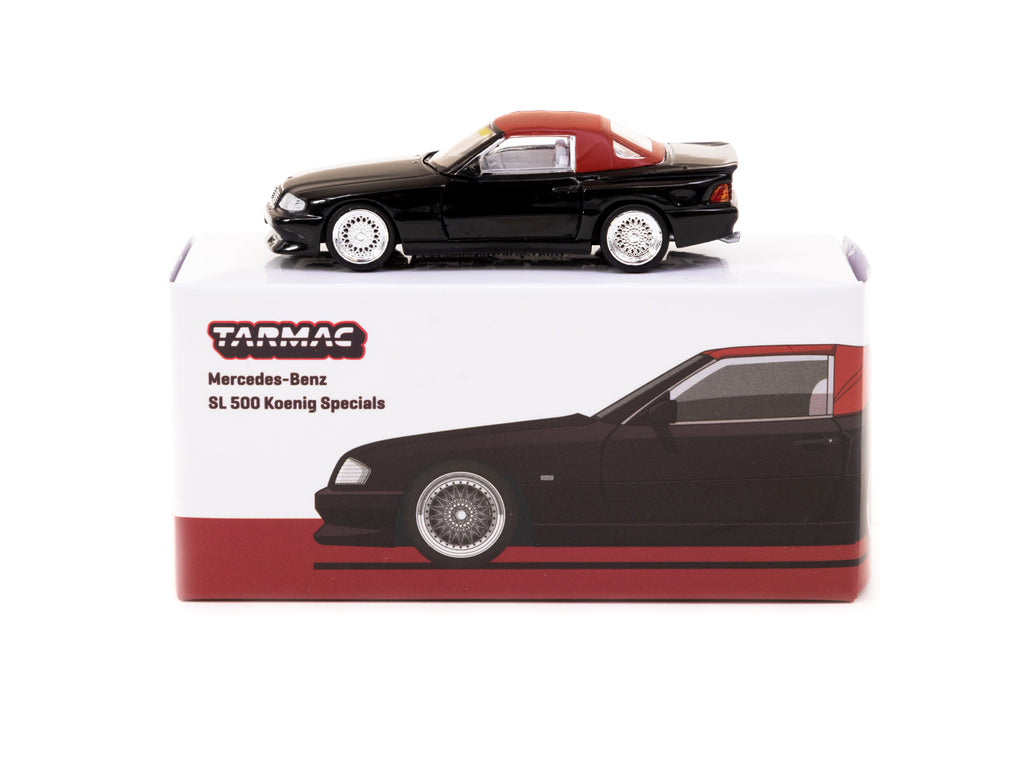 Koenig R129 1:64 Mercedes-Benz SL 500 (Koenig-Specials R129) -- Black -- Tarmac Wo