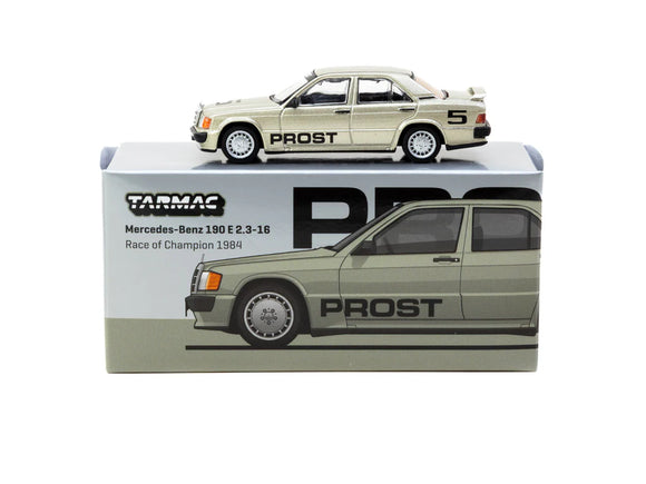 1:64 1984 Alain Prost - Race of Champions -- Mercedes-Benz 190 E -- Tarmac Works