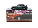 1:64 Mitsubishi Lancer GSR Evolution -- Green Metallic -- Tarmac Works