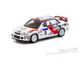 (Pre-Order) 1:64 1994 Hong Kong Beijing Rally -- #3 Mitsubishi Lancer Evolution II -- Tarmac Works