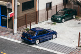 (Pre-Order) 1:64 Mitsubishi Lancer GSR Evolution II -- Blue -- Tarmac Works