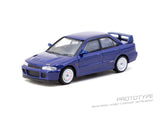 (Pre-Order) 1:64 Mitsubishi Lancer GSR Evolution II -- Blue -- Tarmac Works