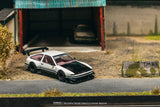 (Pre-Order) 1:64 Toyota Sprinter Trueno AE86 Widebody by Jon Sibal -- White / Black -- Tarmac Works