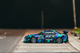 (Pre-Order) 1:64 Nissan Skyline (R32) Widebody -- HKS -- Tarmac Works x Tarmac Cards