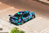 (Pre-Order) 1:64 Nissan Skyline (R32) Widebody -- HKS -- Tarmac Works x Tarmac Cards