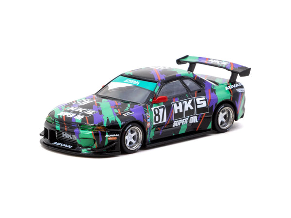 1:64 Nissan Skyline (R32) Widebody -- HKS -- Tarmac Works x Tarmac Car