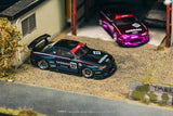 (Pre-Order) 1:64 Nissan Skyline (R32) Widebody -- Midnight Purple -- Tarmac Works