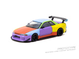 (Pre-Order) 1:64 Nissan Skyline (R32) Widebody -- Sean Wotherspoon -- Tarmac Works