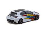 1:64 Toyota GR Corolla Widebody (Designed by Jon Sibal) -- White -- Tarmac Works