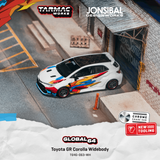 (Pre-Order) 1:64 Toyota GR Corolla Widebody (Designed by Jon Sibal) -- White -- Tarmac Works
