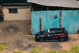 (Pre-Order) 1:64 Toyota GR Corolla -- HKS Black -- Tarmac Works