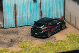(Pre-Order) 1:64 Toyota GR Corolla -- HKS Black -- Tarmac Works