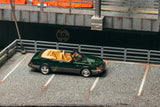 (Pre-Order) 1:64 Saab 900 Turbo Convertible -- Green -- Tarmac Works