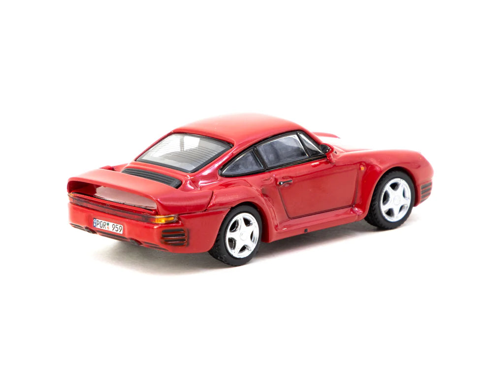 1:64 Porsche 959 -- Red -- Tarmac Works x IXO Models