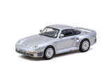1:64 Porsche 959 -- Silver -- Tarmac Works x IXO
