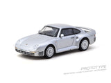 (Pre-Order) 1:64 Porsche 959 -- Silver -- Tarmac Works x IXO