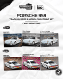 (Pre-Order) 1:64 Porsche 959 -- White -- Tarmac Works x IXO