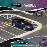 (Pre-Order) 1:64 Nissan Fairlady Z VeilSide FFZ400 -- Chameleon Purple -- Tarmac Works
