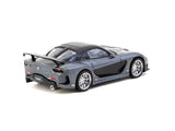 1:64 Mazda RX-7 VeilSide Fortune7 -- Grey Metallic / Black -- Tarmac Works