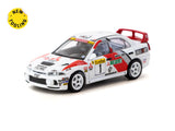 1:64 1997 Rallye Monte-Carlo -- #1 Mitsubishi Lancer GSR Evo IV -- Tarmac Works