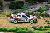 (Pre-Order) 1:64 1997 RAC Rally -- #2 Mitsubishi Evolution IV Carisma GT -- Tarmac Works