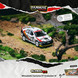 (Pre-Order) 1:64 1997 RAC Rally -- #2 Mitsubishi Evolution IV Carisma GT -- Tarmac Works