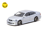1:64 Toyota Aristo JZS161 VERTEX -- Silver -- Tarmac Works