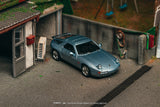 (Pre-Order) 1:64 Porsche 928 GTS -- Blue Metallic -- Tarmac Works x IXO