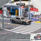 (Pre-Order) 1:64 Nissan Skyline 2000GT-R (KPGC110) -- Silver -- Tarmac Works
