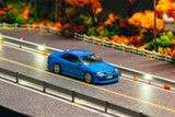 (Pre-Order) 1:64 Nissan R34 Skyline Sedan URAS -- Blue -- Tarmac Works