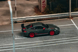 (Pre-Order) 1:64 Porsche 911 (997.2) GT3 RS -- Grey/Red -- Tarmac Works x IXO
