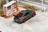 (Pre-Order) 1:64 Porsche 911 (997.2) GT3 RS -- Grey/Red -- Tarmac Works x IXO