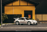 (Pre-Order) 1:64 Porsche 911 GT3 RS 4.0 (997.2) -- White -- Tarmac Works x IXO