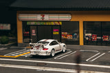 (Pre-Order) 1:64 Porsche 911 GT3 RS 4.0 (997.2) -- White -- Tarmac Works x IXO